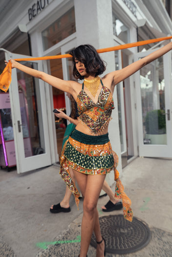 Emerald Sun Shakti Mini Skirt Set