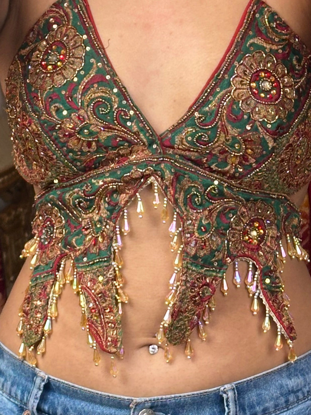 Fire Royalty Butterfly Top