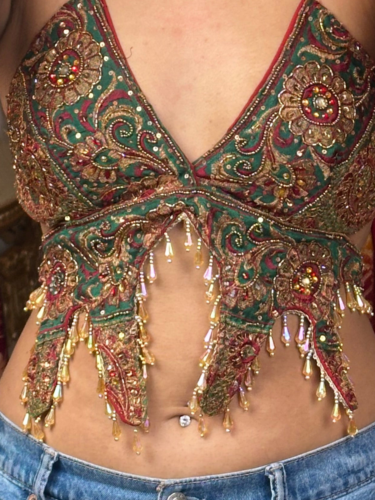 Fire Royalty Butterfly Top