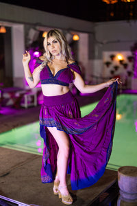 Purple Moonlight Bollywood Set