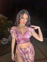 Load image into Gallery viewer, Lilac Pastel Tie Dye Jasmine Set
