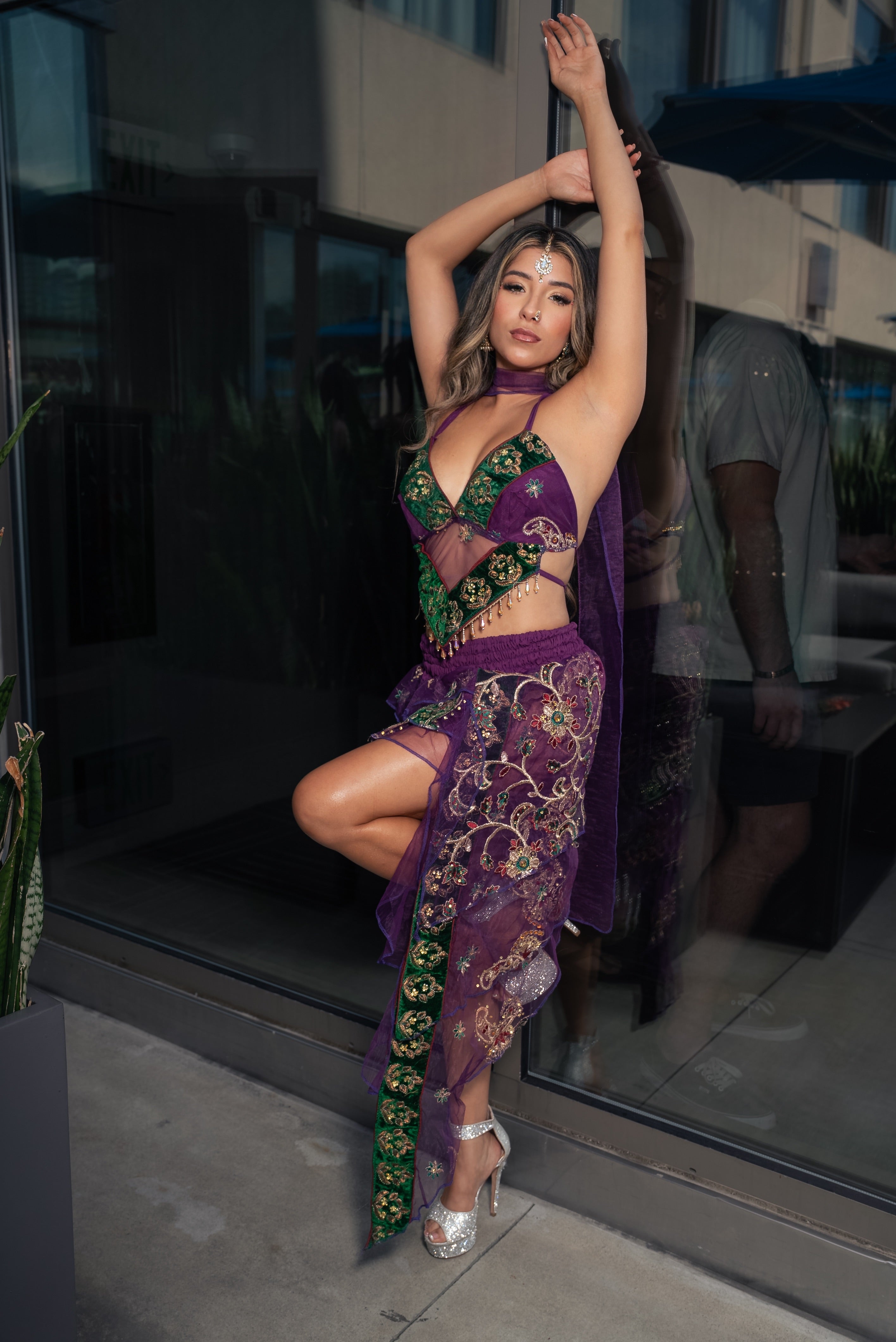 amethyst royal jalpari set