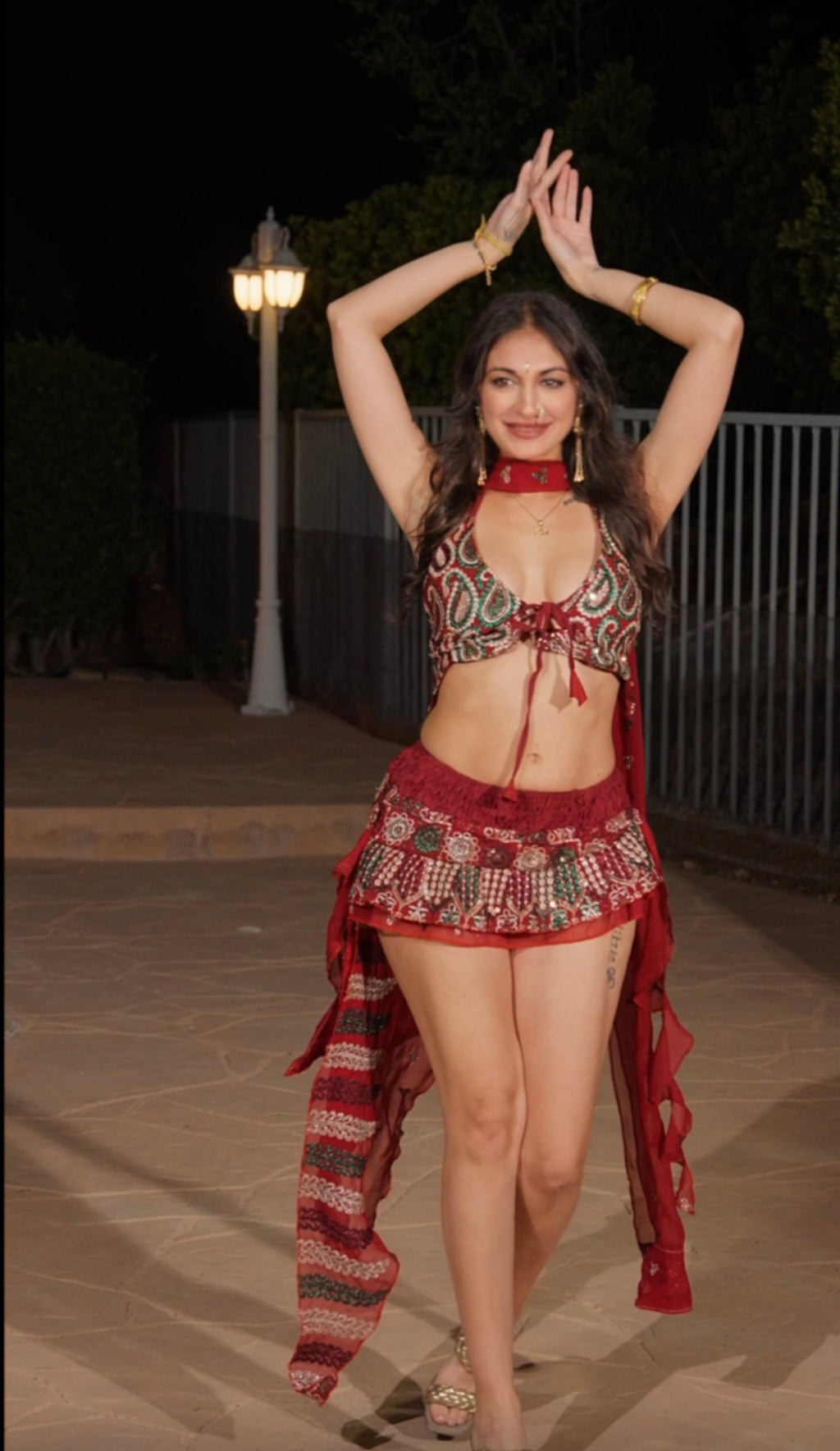Fire Lotus Jalpari Set
