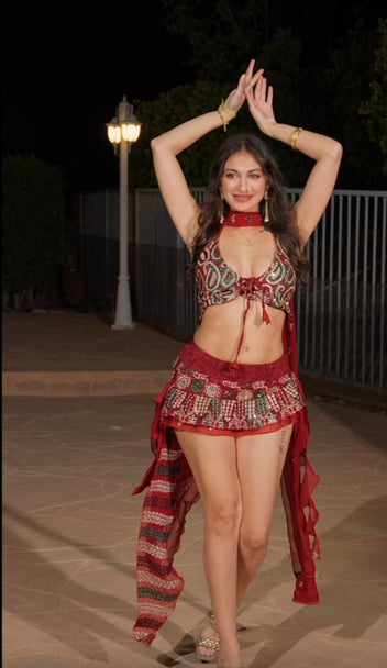 Fire Lotus Jalpari Set