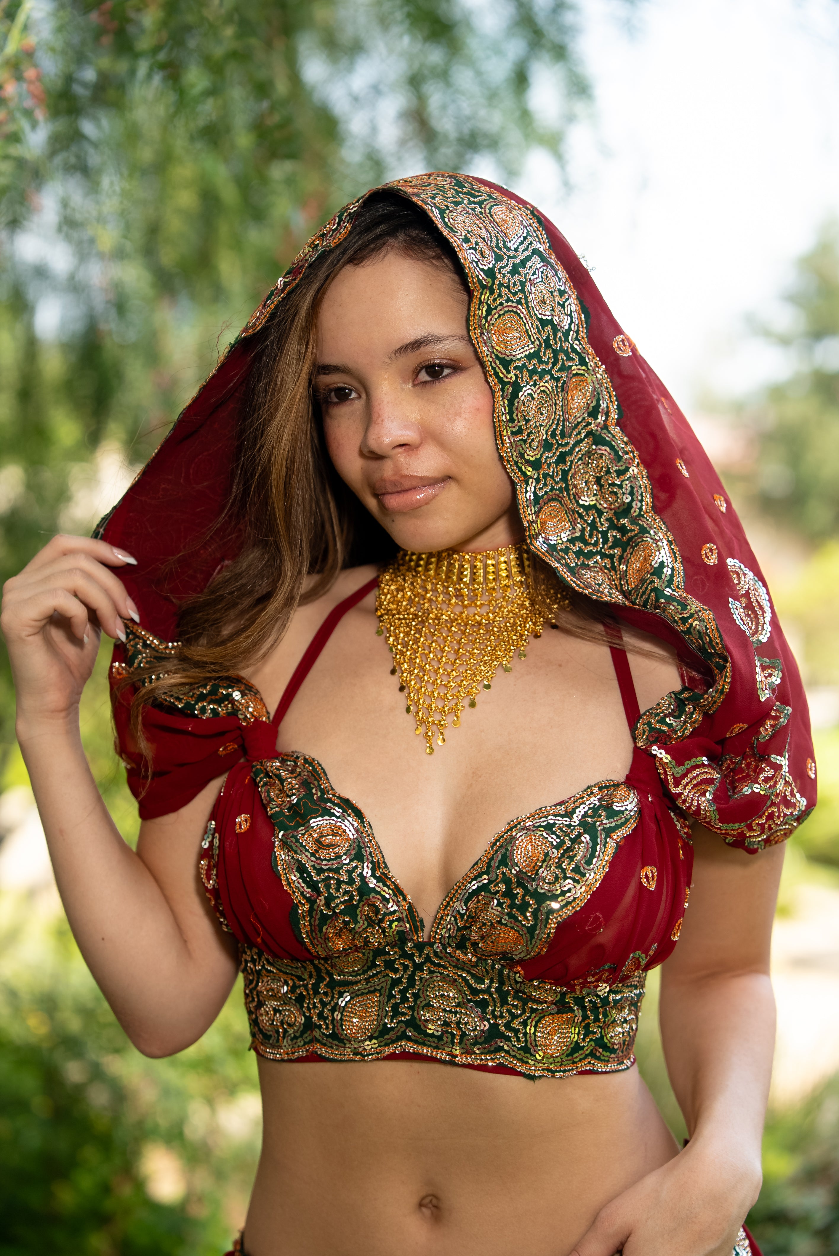 Midnight maroon fairy set