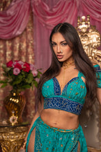 Load image into Gallery viewer, Bohemian turquoise Jasmine Set

