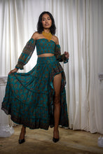 Load image into Gallery viewer, Bohemian Turquoise Bollywood Set
