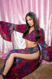 Bohemian rainbow Jasmine set