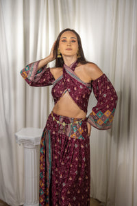 Bohemian Plum Goddess Set