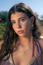 Load image into Gallery viewer, Lilac Quartz Kashmiri Earrings
