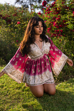 Load image into Gallery viewer, White Lily Mini Babydoll Dress
