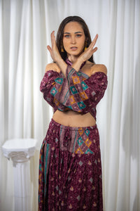 Bohemian Plum Goddess Set