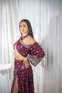 Bohemian Plum Goddess Set