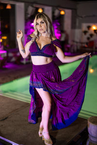 Purple Moonlight Bollywood Set