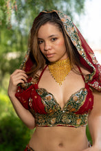 Load image into Gallery viewer, Midnight maroon fairy set
