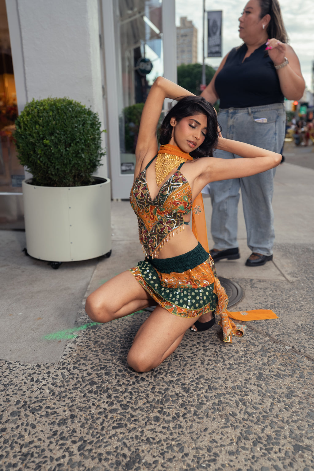 Emerald Sun Shakti Mini Skirt Set