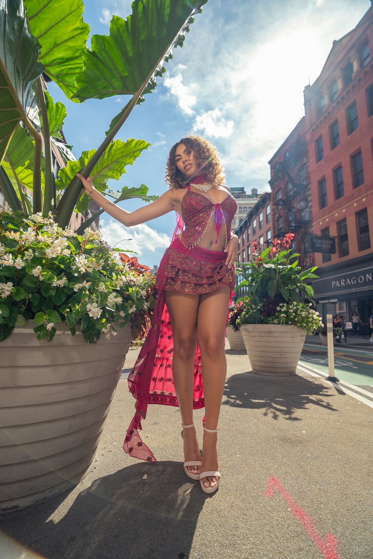 Bombay Barbie Ruffle Bollywood Set