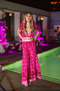 Amber Rose Sharara Pants Set