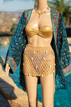 Load image into Gallery viewer, Turquoise Excellence Kimono
