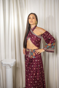 Bohemian Plum Goddess Set