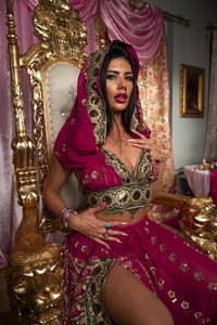 Fuscia Lotus Goddess Set