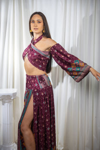 Bohemian Plum Goddess Set