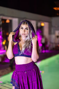 Purple Moonlight Bollywood Set