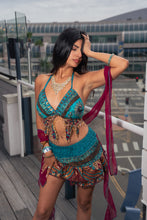 Load image into Gallery viewer, Venus Rising Shakti Mini Skirt Set

