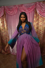 Load image into Gallery viewer, Lavender Dreams Anarkali Kimono Dress
