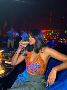 Tangerine Dreams Halter Top