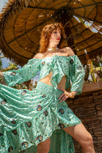 Load image into Gallery viewer, Baby Blue Bandhani Bollywood Set
