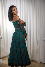 Load image into Gallery viewer, Bohemian Turquoise Bollywood Set
