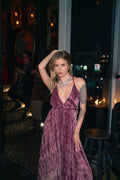 Violet frequencies magic dress