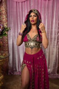 Fuscia Lotus Goddess Set