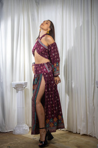 Bohemian Plum Goddess Set