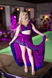 Purple Moonlight Bollywood Set