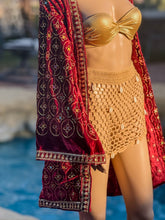 Load image into Gallery viewer, Ruby Excellence Velvet Kimono
