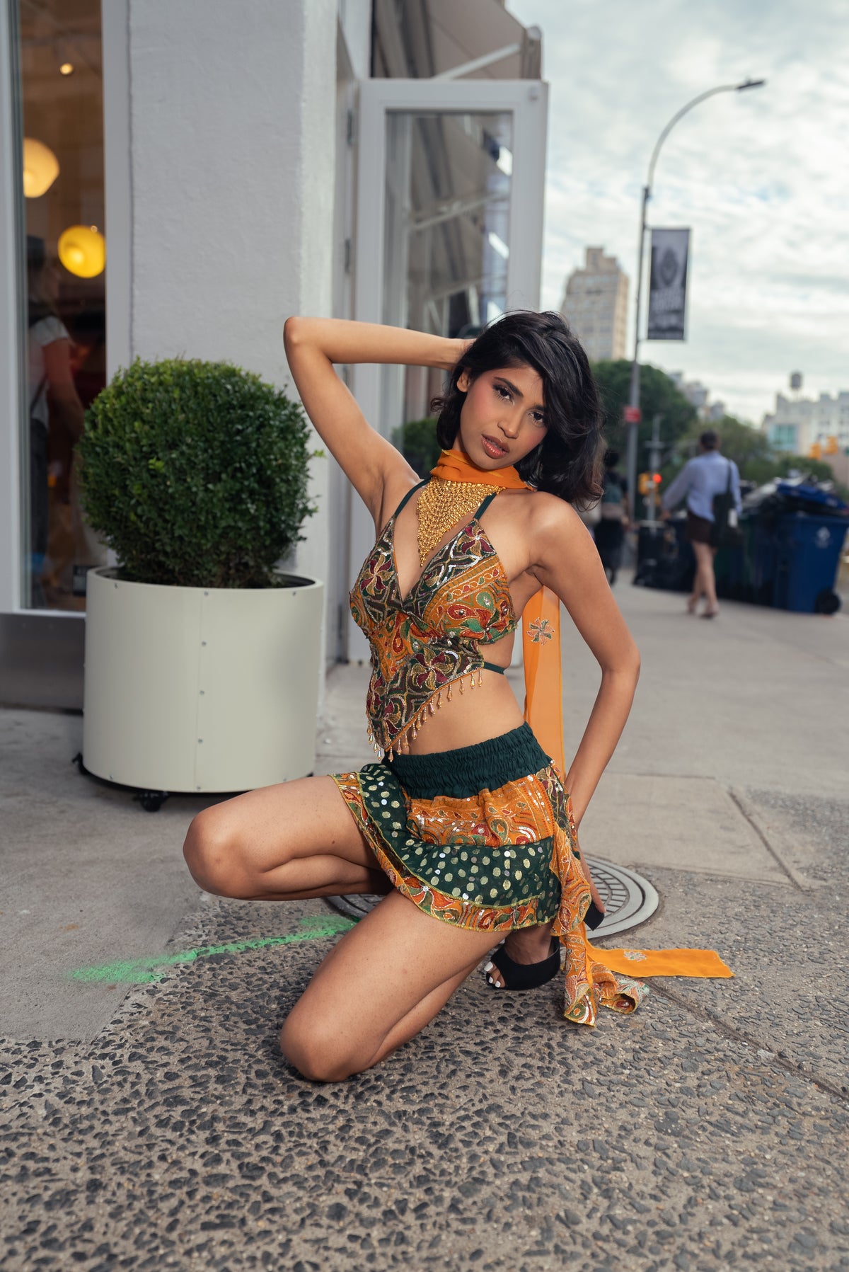 Emerald Sun Shakti Mini Skirt Set
