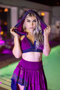 Purple Moonlight Bollywood Set
