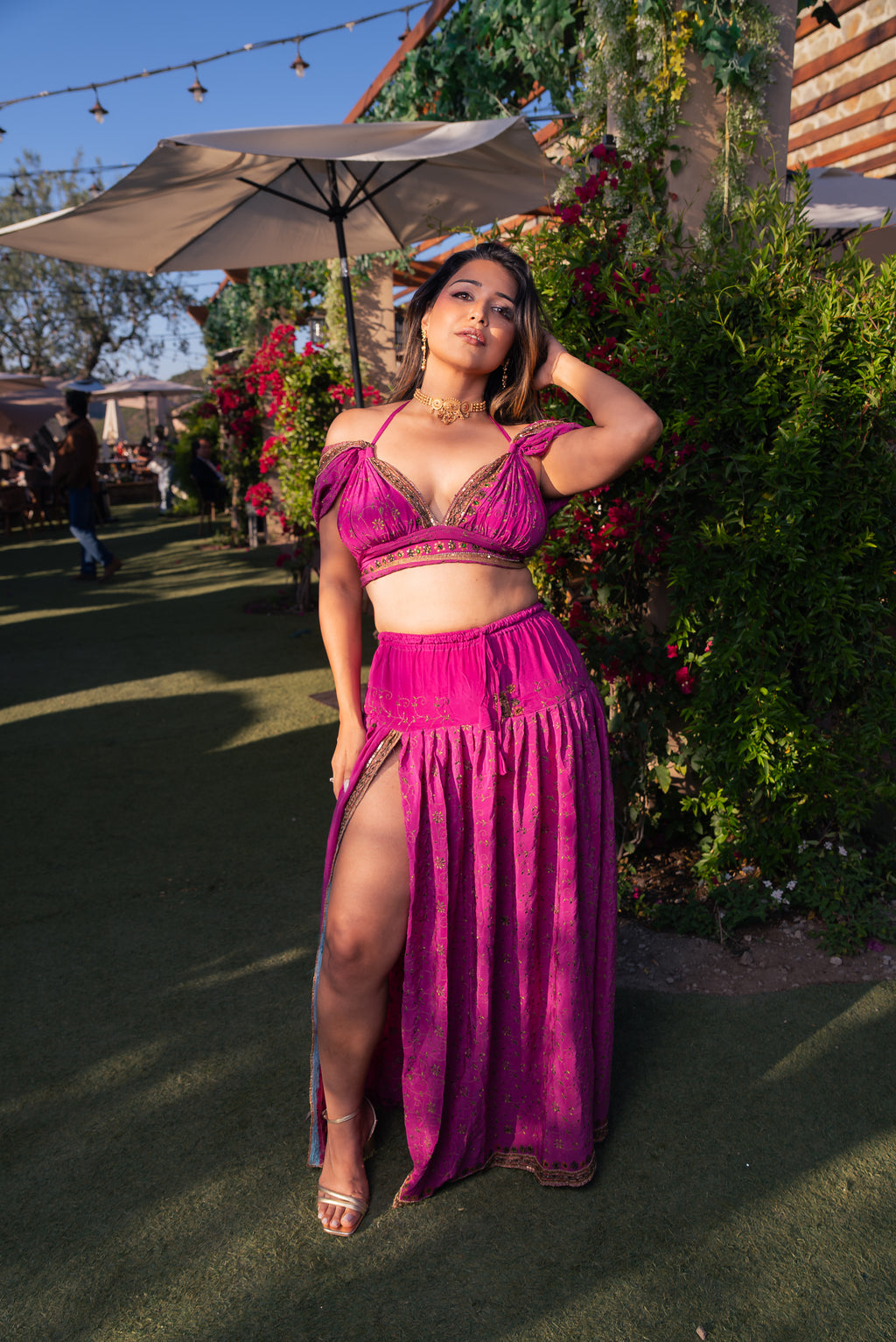 Violet Frequency Goddess Set
