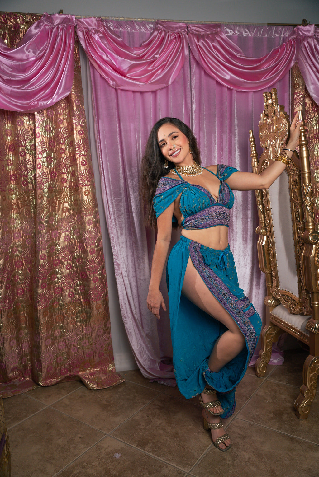 Blue Amethyst Jasmine Set