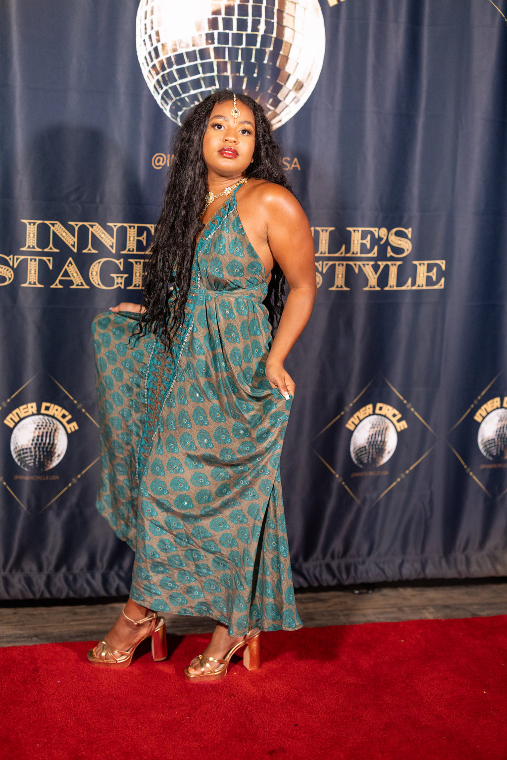Bohemian Turquoise Magic Dress