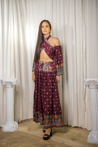 Bohemian Plum Goddess Set
