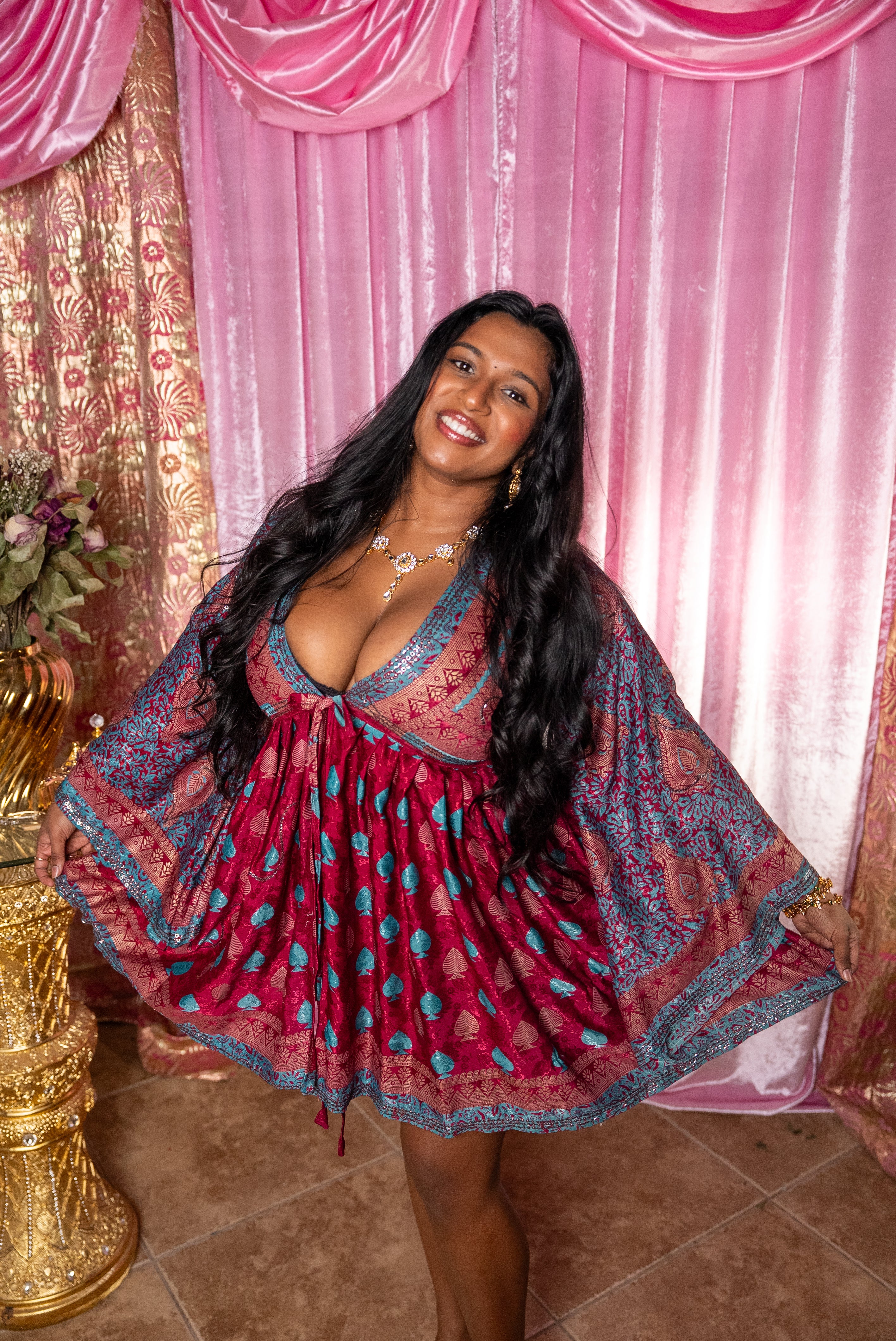 Queen of Hearts Babydoll Dress