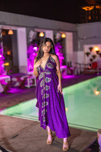 Amethyst Aura Magic Dress