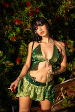 Load image into Gallery viewer, Jungle Fairy Lotus Mini Skirt Set (XS/M)
