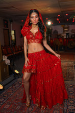 Load image into Gallery viewer, Fire Goddess Bollywood Set

