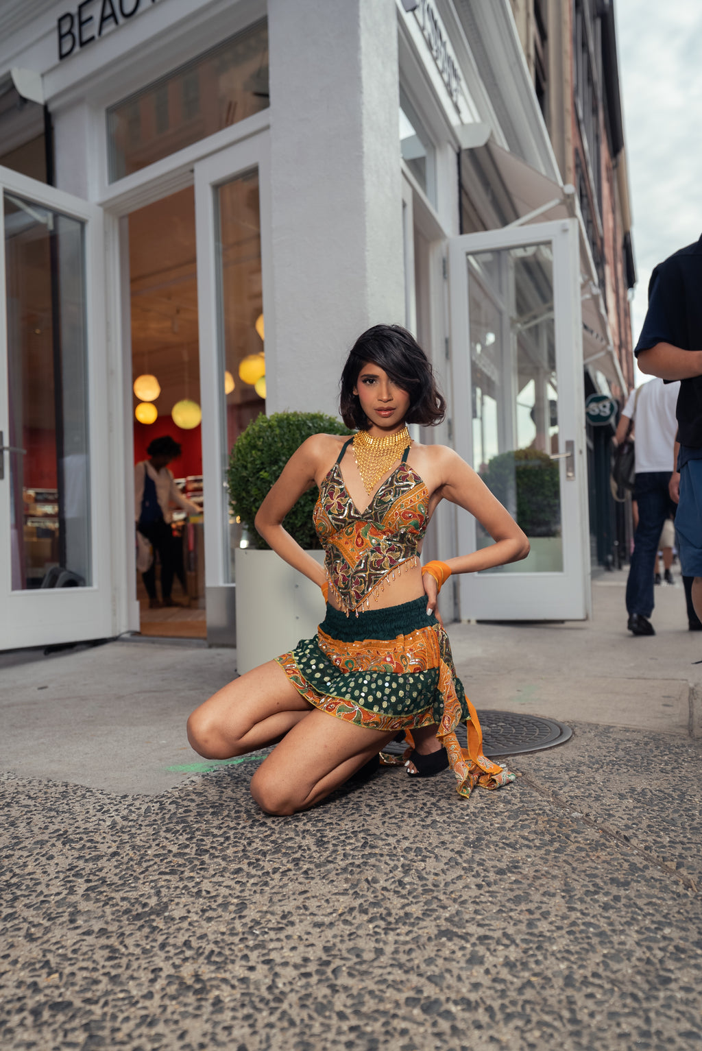 Emerald Sun Shakti Mini Skirt Set