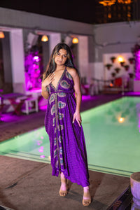 Amethyst Aura Magic Dress