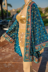 Turquoise Excellence Kimono